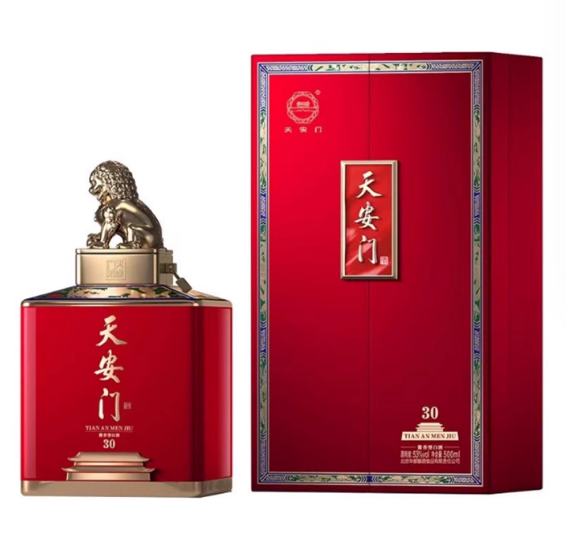 【澳門發貨】天安門 慶典紅(30) 醬香型白酒 500ML