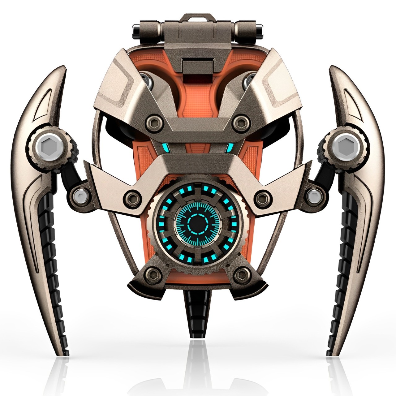 機甲TWS藍牙耳機電競無線藍牙耳機炫酷遊戲機甲風真無線電競耳機