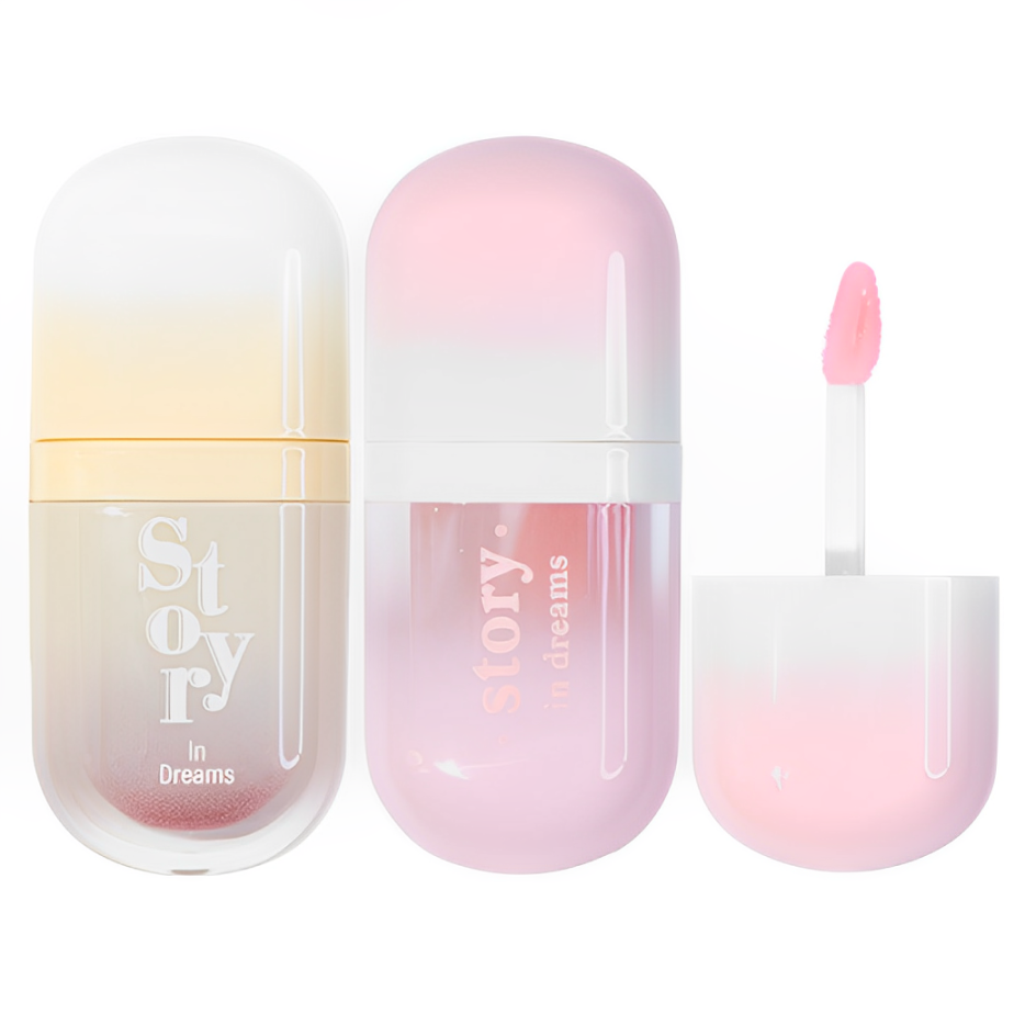 gogotales戈戈舞粉紗失焦唇釉/輕透流光唇釉裸色系平價學生女流光鏡光唇釉