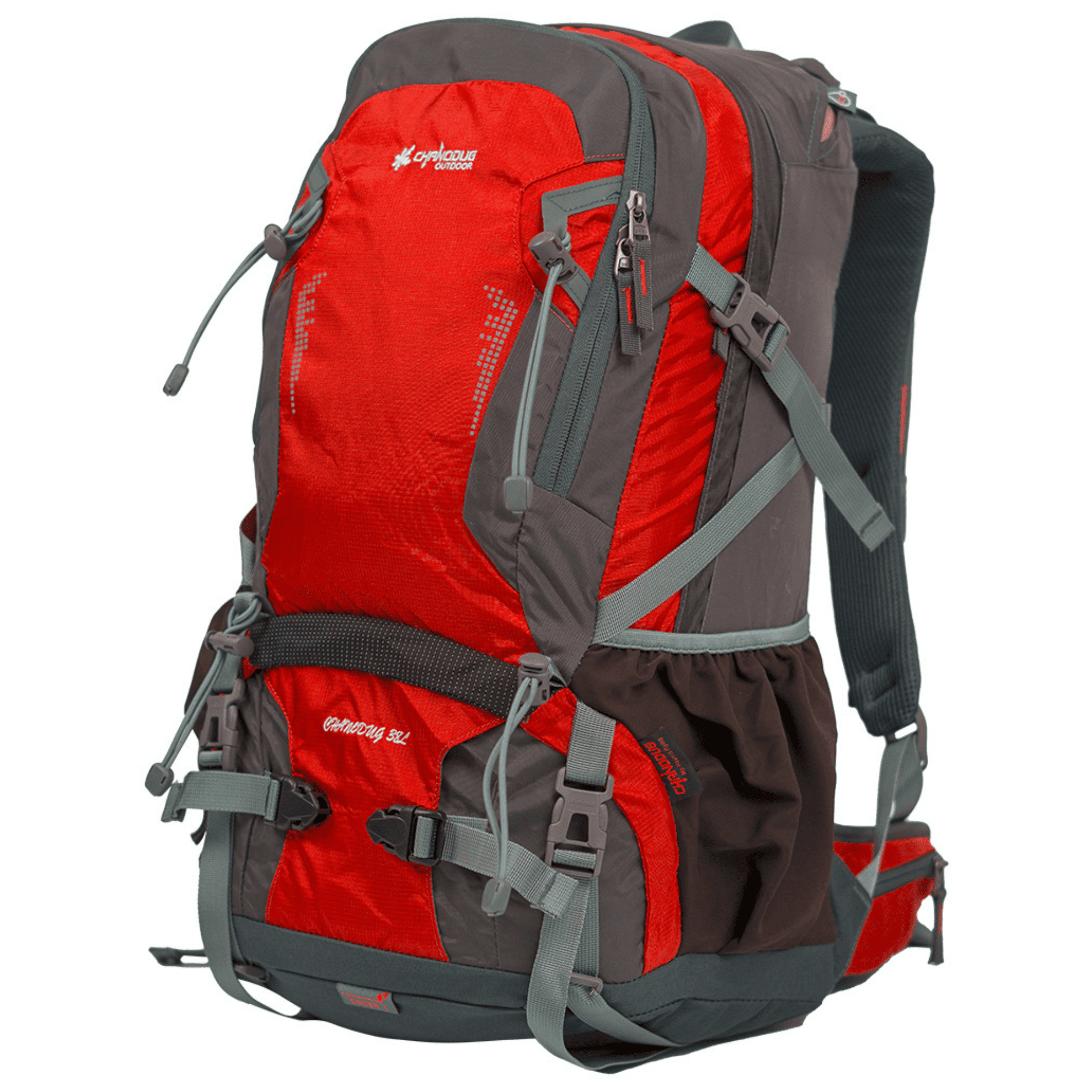 CHANODUG戶外登山包38L大容量旅行旅遊背包徒步爬山男女士中性雙肩包書包