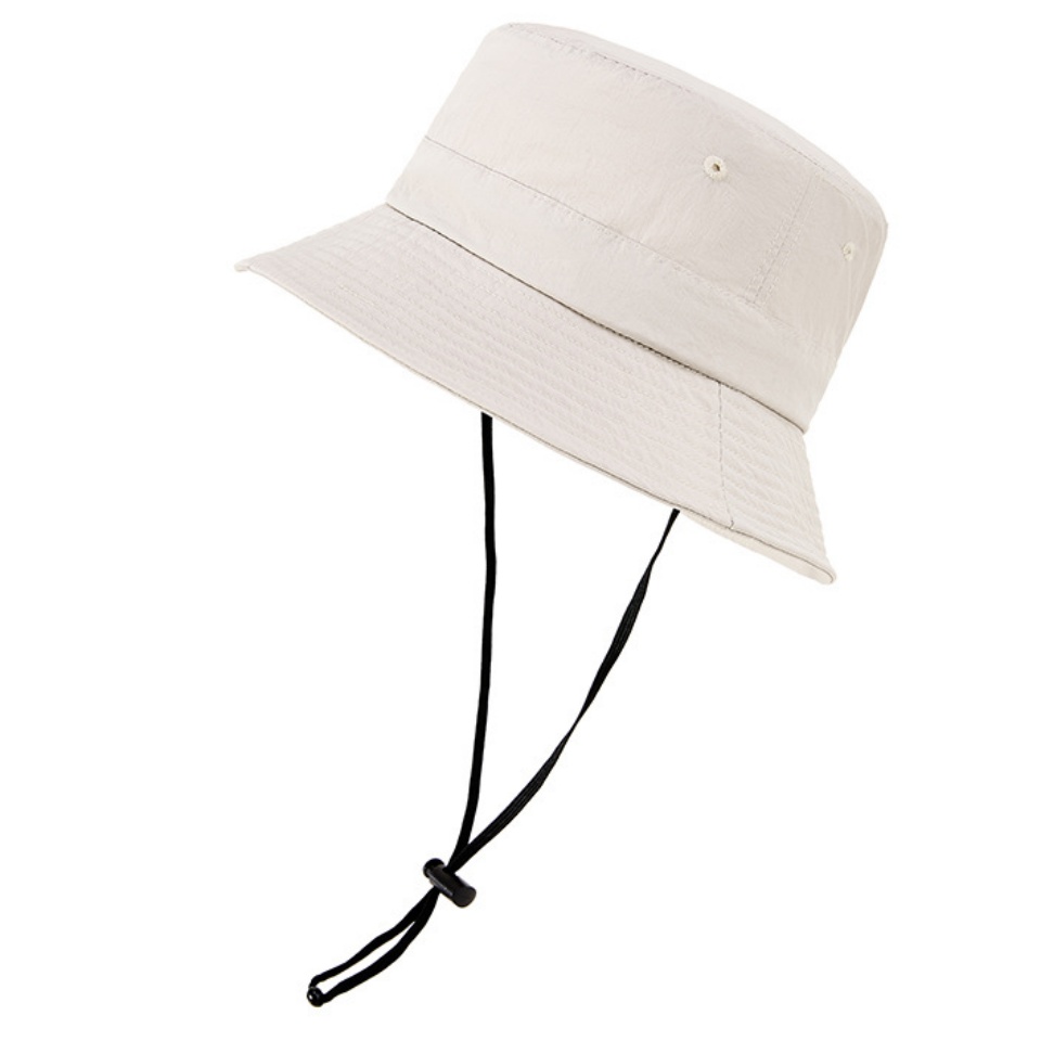 防潑水漁夫帽春夏新品防曬遮陽漁夫帽防紫外線防潑水釣魚帽男女同款盆帽