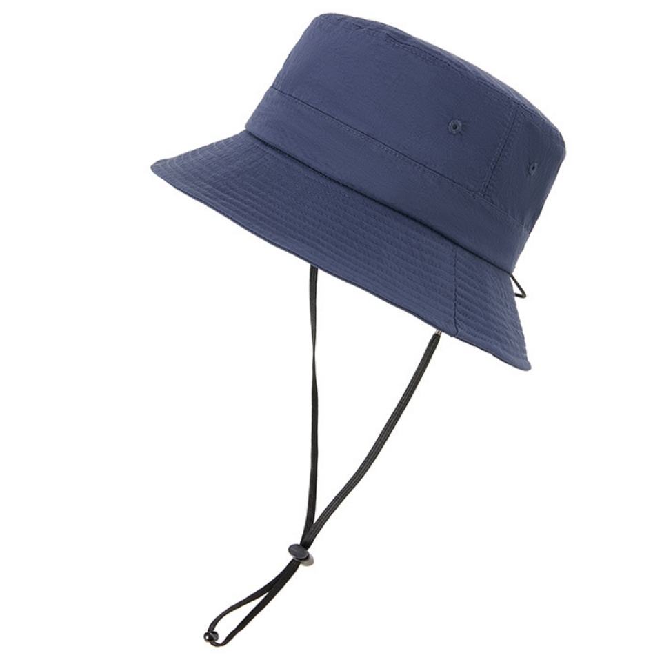 防潑水漁夫帽春夏新品防曬遮陽漁夫帽防紫外線防潑水釣魚帽男女同款盆帽