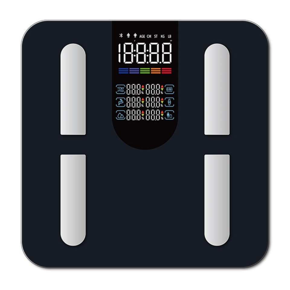 體脂秤電池款高精度智能健康體脂稱專業精准電子體重秤