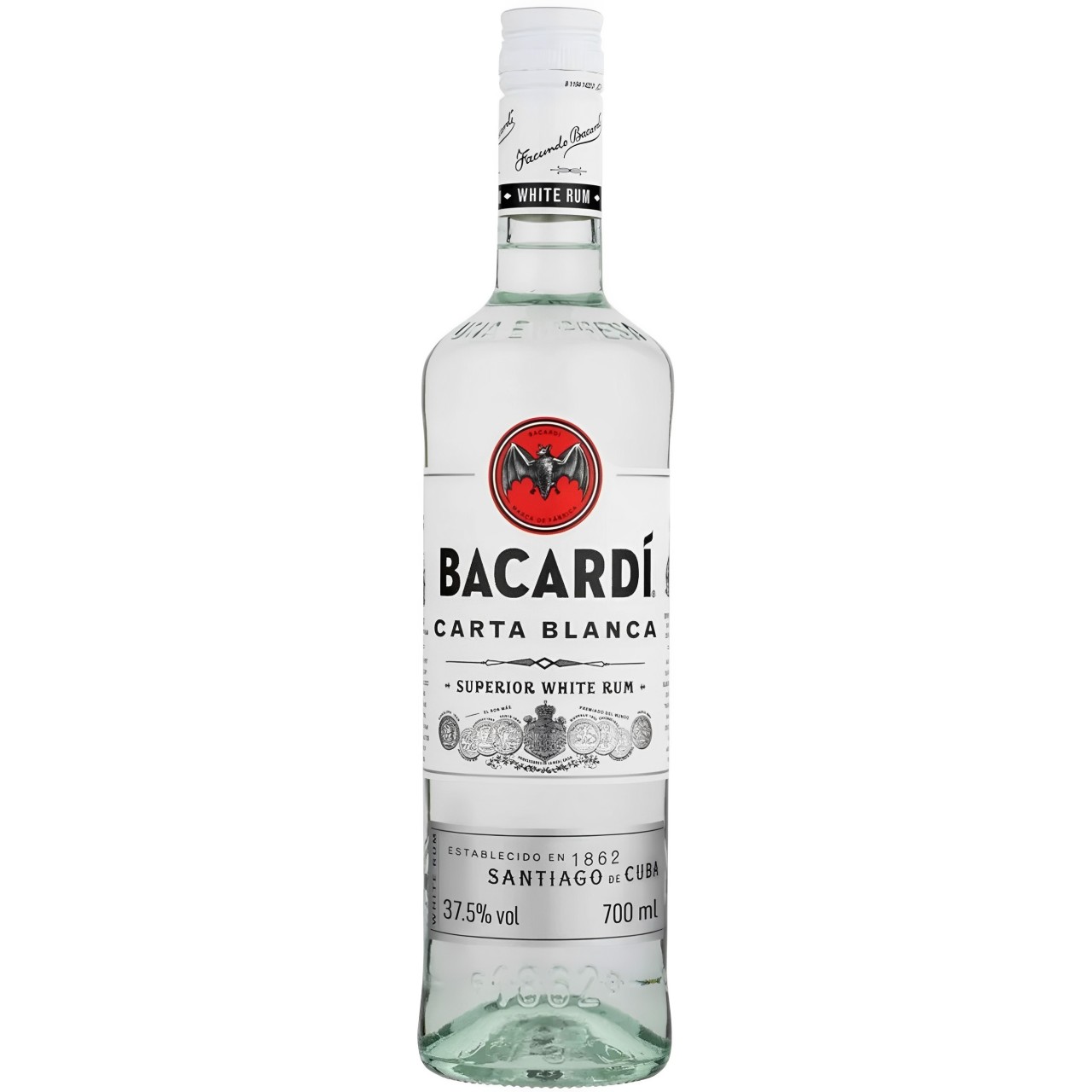 【澳門發貨】（3支起購）Bacardi 百家得白蘭姆酒750ml朗姆酒