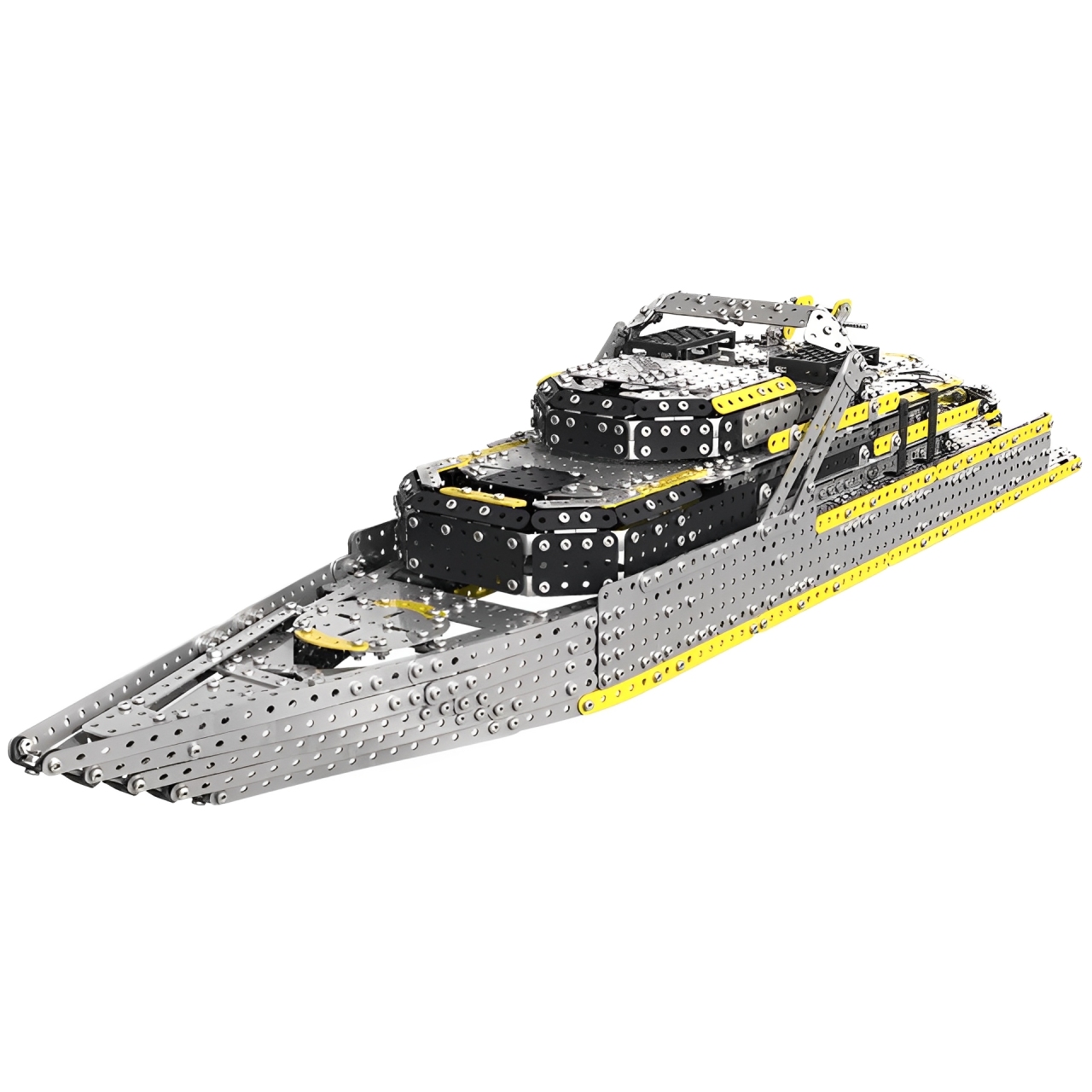 ZBtoys 豪華遊輪 2451PCS 成人高難度手工拼裝打發無聊解壓玩具3d立體金屬拼裝模型