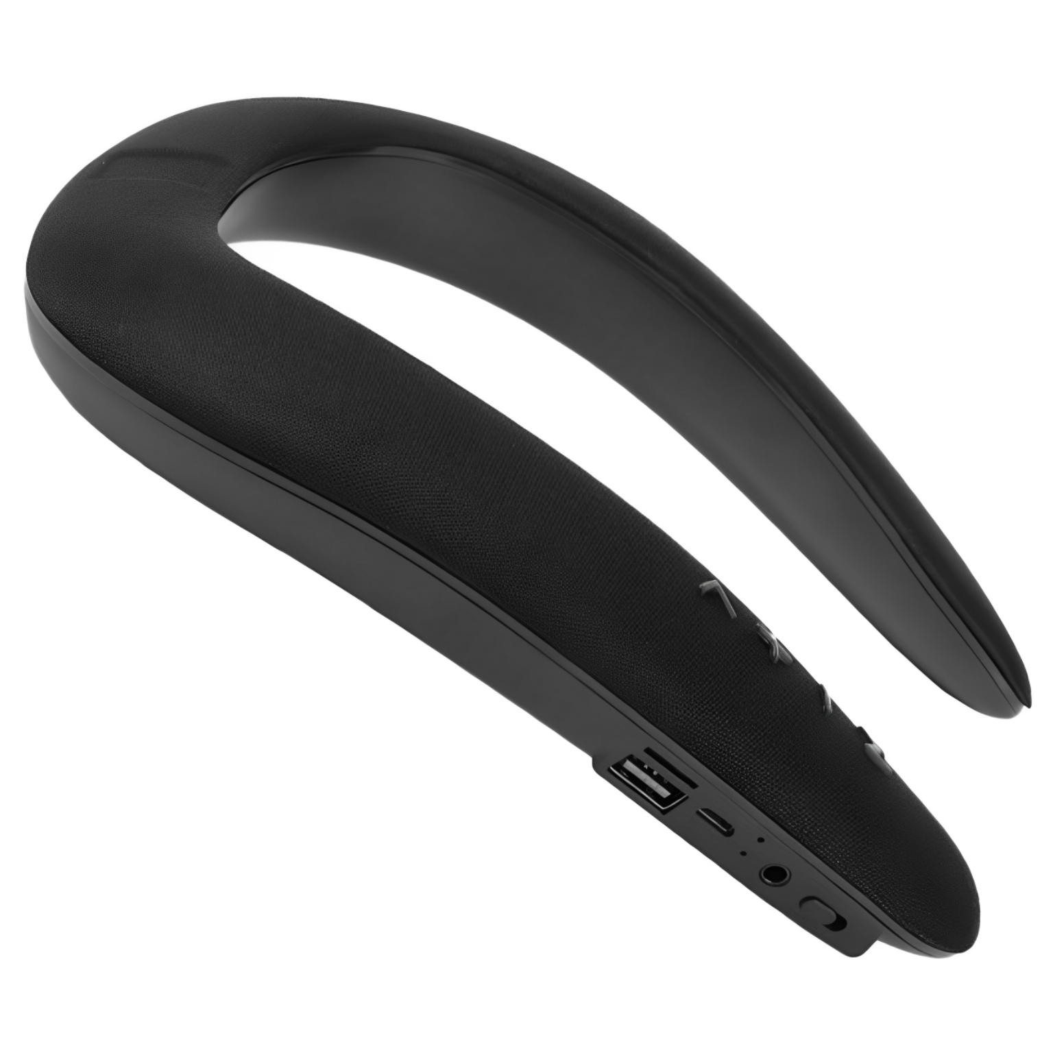 掛脖智能無線藍牙音響3D遊戲通話娛樂穿戴式黑色音響