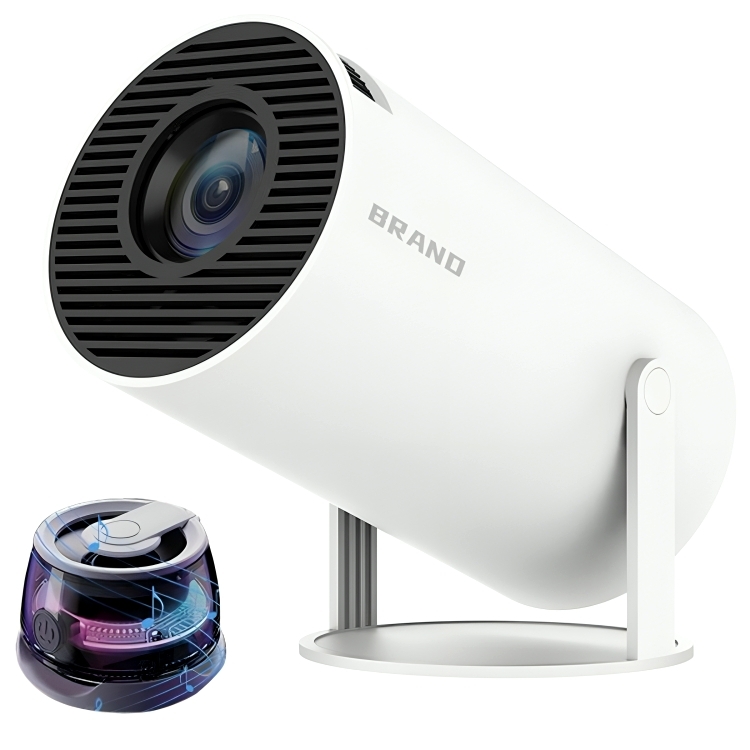 安卓版HY300投影儀家用便攜移動投影機宿舍酒店智能projector投影機