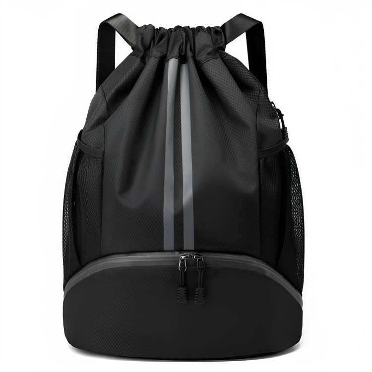 籃球包訓練包乾濕分離游泳俱樂部束口袋抽繩雙肩收納背包