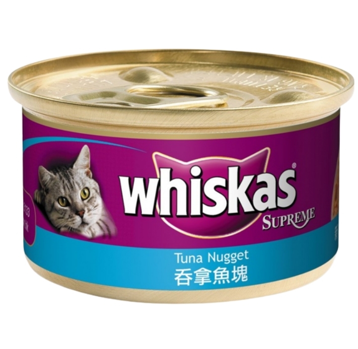 【澳門發貨】（原箱24罐）whiskas偉嘉極品濕貓糧85g寵物貓貓咪零食罐頭主食罐營養糧食貓罐頭