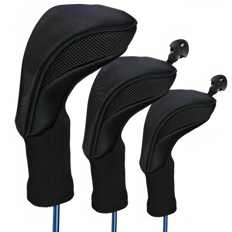 高爾夫球杆套三件套一三五號木杆保護套高爾夫帽套