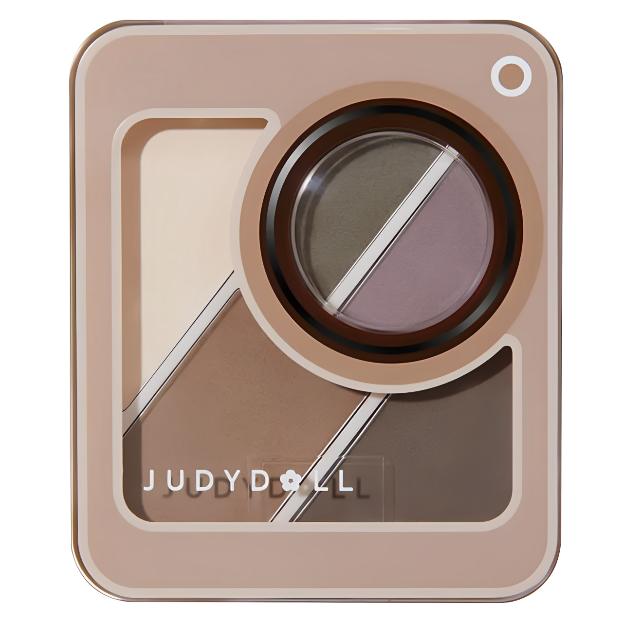 Judydoll橘朵五色眼眉綜合盤眼影盤修容啞光高光臥蠶一體