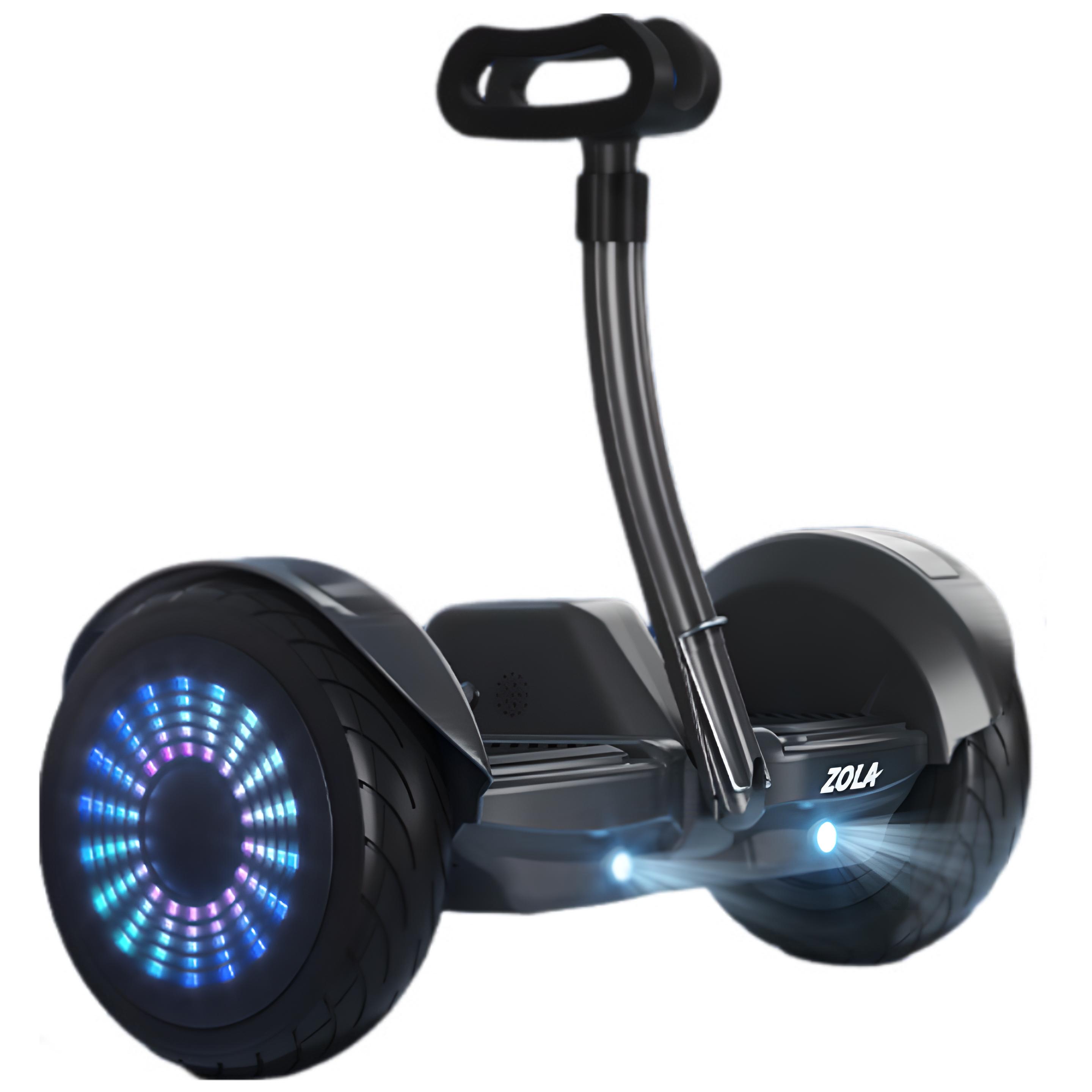 10寸雙控平衡車藍牙音樂電動兒童平衡车成人智能大越野扭扭車手控腳控