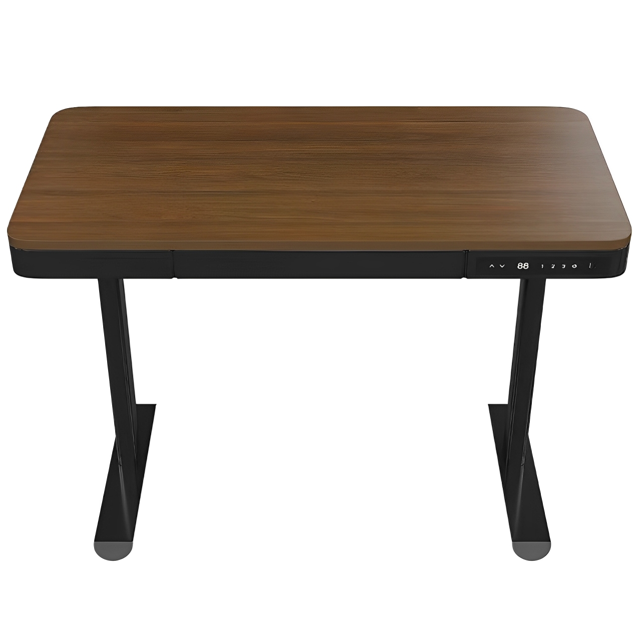 抽屜智能電動升降桌鋼化玻璃桌面家用多功能辦公可站立式電腦升降桌