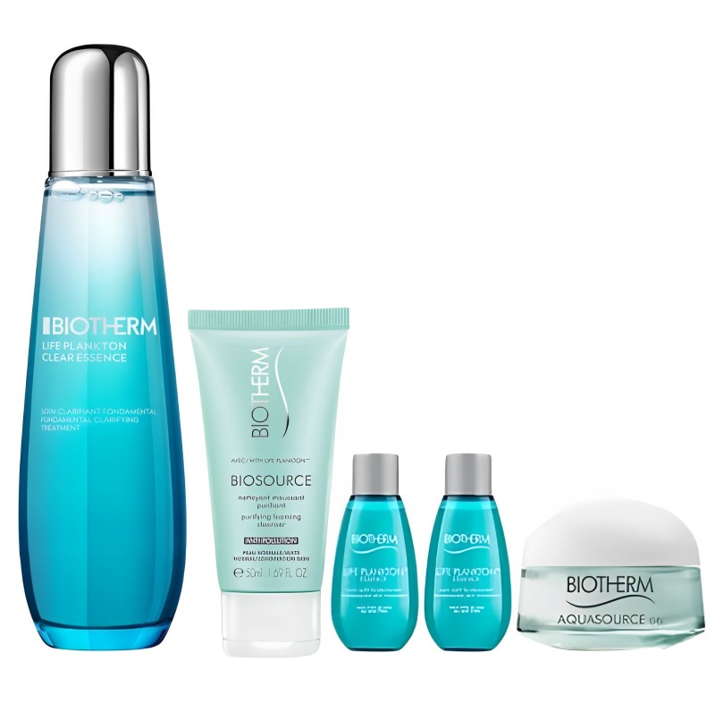 【澳門發貨】BIOTHERM 碧兒泉皇牌奇蹟水套裝輕透版（皇牌奇蹟水輕透版125ml+14ml*2+溫泉爽膚潔面霜50ml+全效舒緩保濕凍15ml）