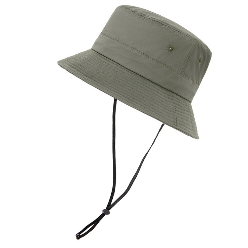 防潑水漁夫帽春夏新品防曬遮陽漁夫帽防紫外線防潑水釣魚帽男女同款盆帽