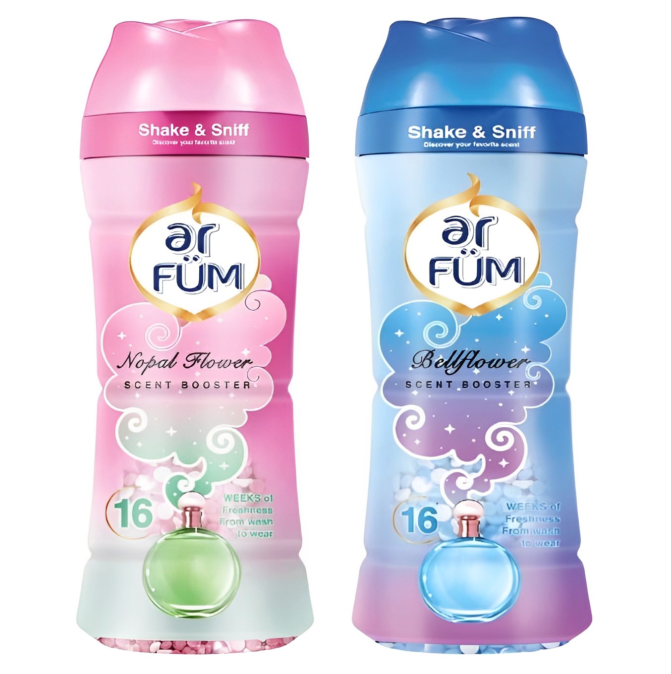 【澳門發貨】ar FÜM紡優美留香珠仙人掌花/藍風鈴500g香水洗衣持久留香去除異味柔順防靜電