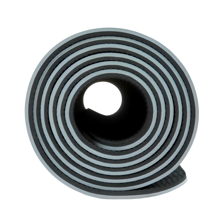 TPE雙色瑜伽墊體位線加寬雙層雙色瑜珈墊健身運動墊