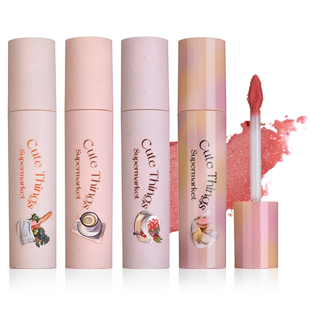 FLORTTE花洛莉亞怪美莉亞系列奶糕唇霜唇泥霧面細閃唇釉