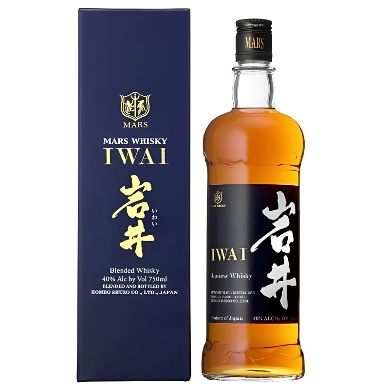 【澳門發貨】Mars 瑪氏信州岩井傳統威士忌(黑)720ml黑牌波本桶日本調和威士忌