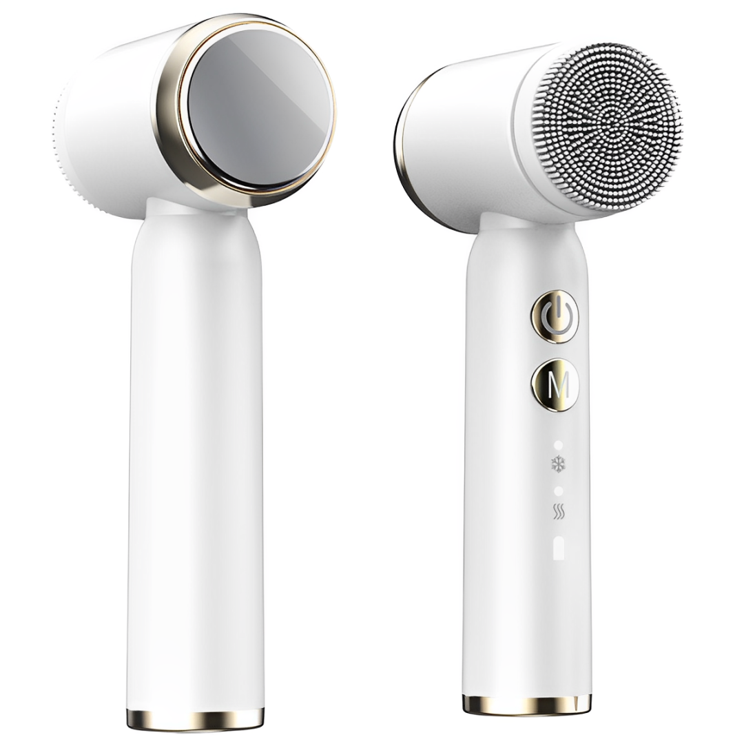 電動潔面儀含六種刷頭臉部洗臉刷矽膠美容儀器潔面刷洗臉儀清潔神器