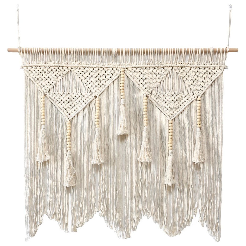 編織掛毯波西米亞風家居裝飾手工牆面裝飾掛件簡約民宿背景壁掛