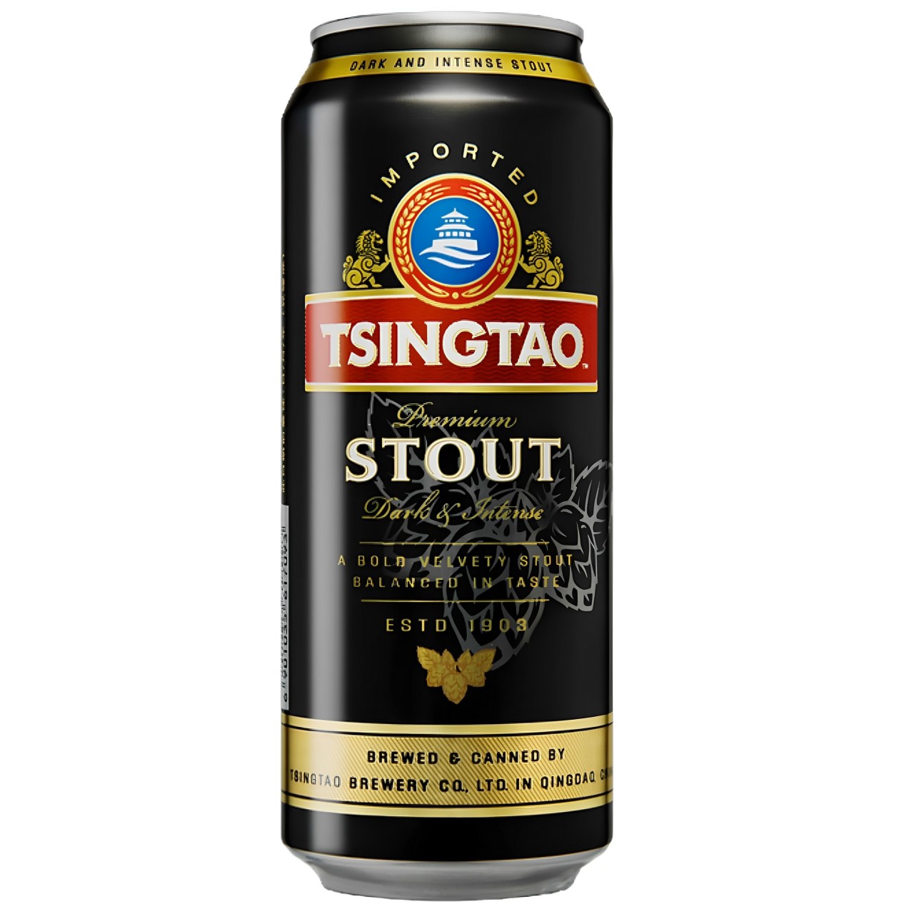 【澳門發貨】（原箱12罐）TsingTao青島黑啤酒500ml高罐裝巨罐青啤