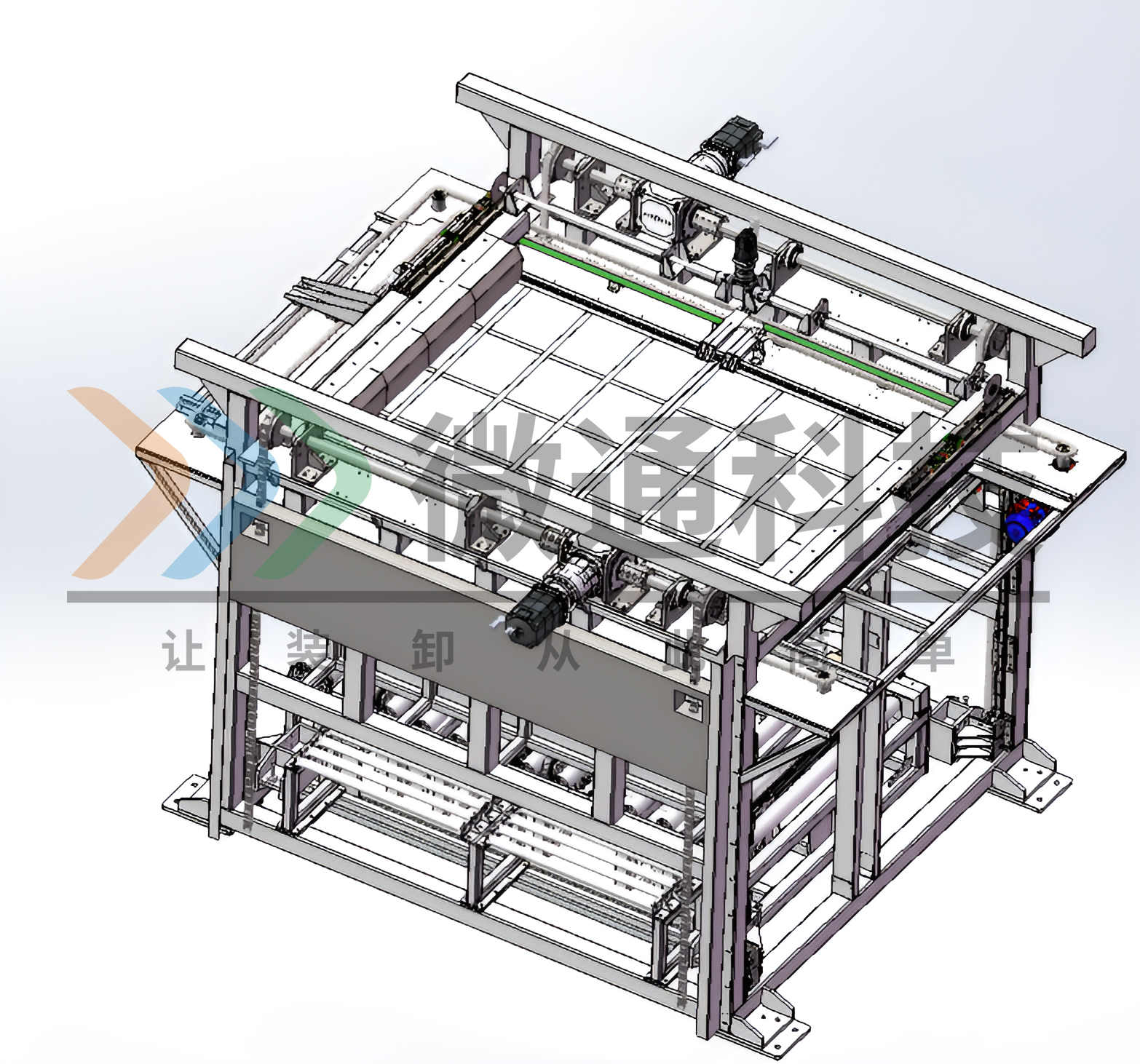 Talk about the necessary auxiliary equipment for automatic conveying and automatic loading and unloading
