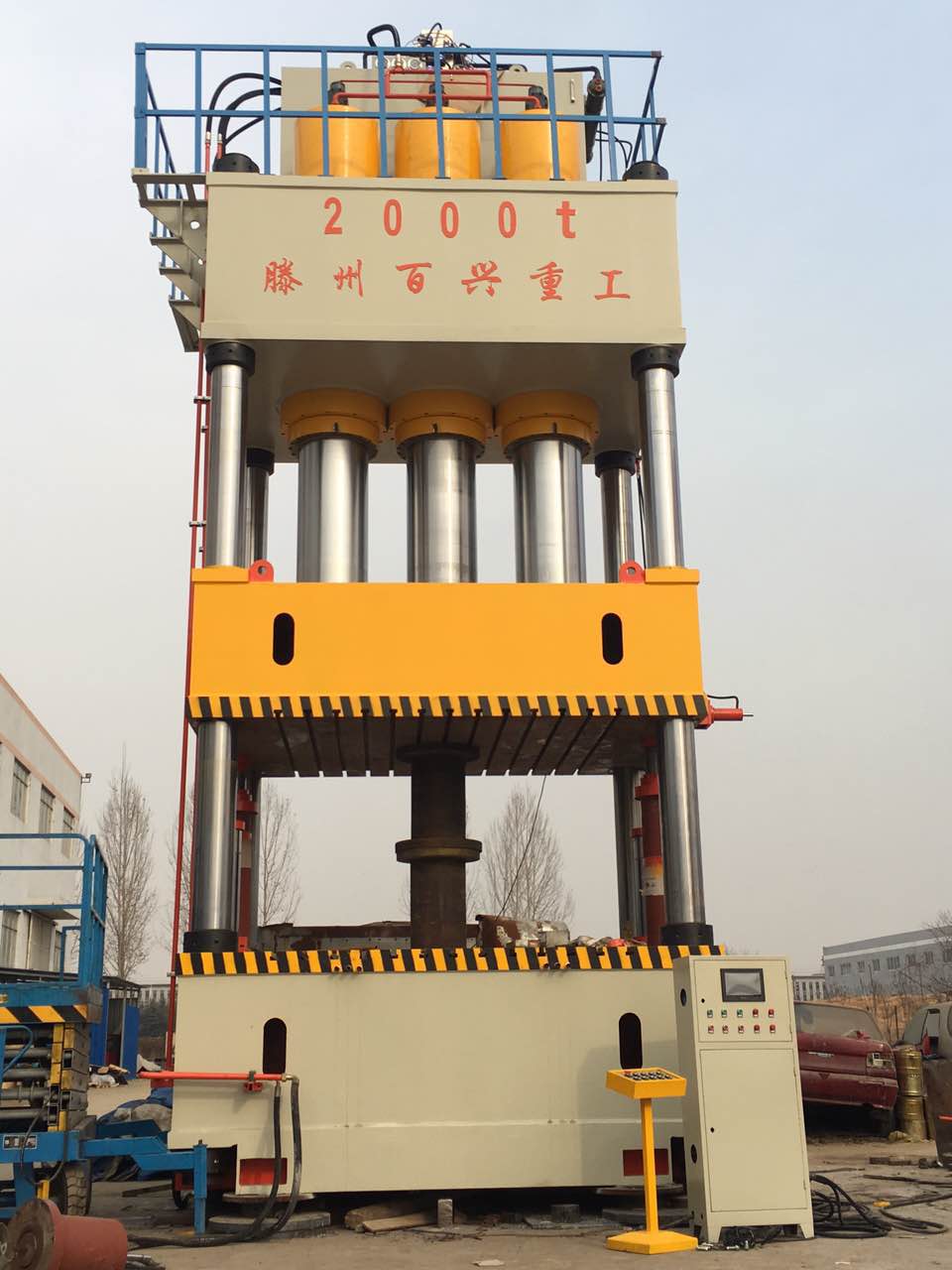 2000 ton integrated bathroom forming hydraulic press