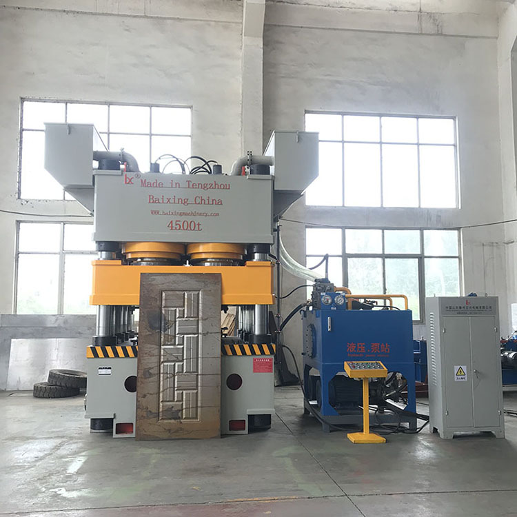 4500 ton single action door panel embossing machine