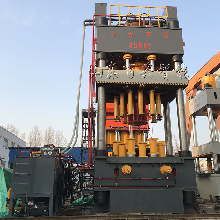 4500t Deep drawing Dished End Tank Head making hydraulic press