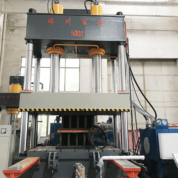 500 ton mobile workbench hydraulic press
