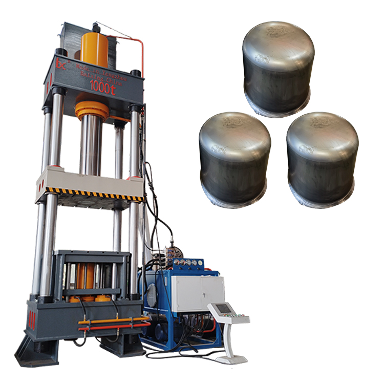 1000 tons water heater liner hydraulic press