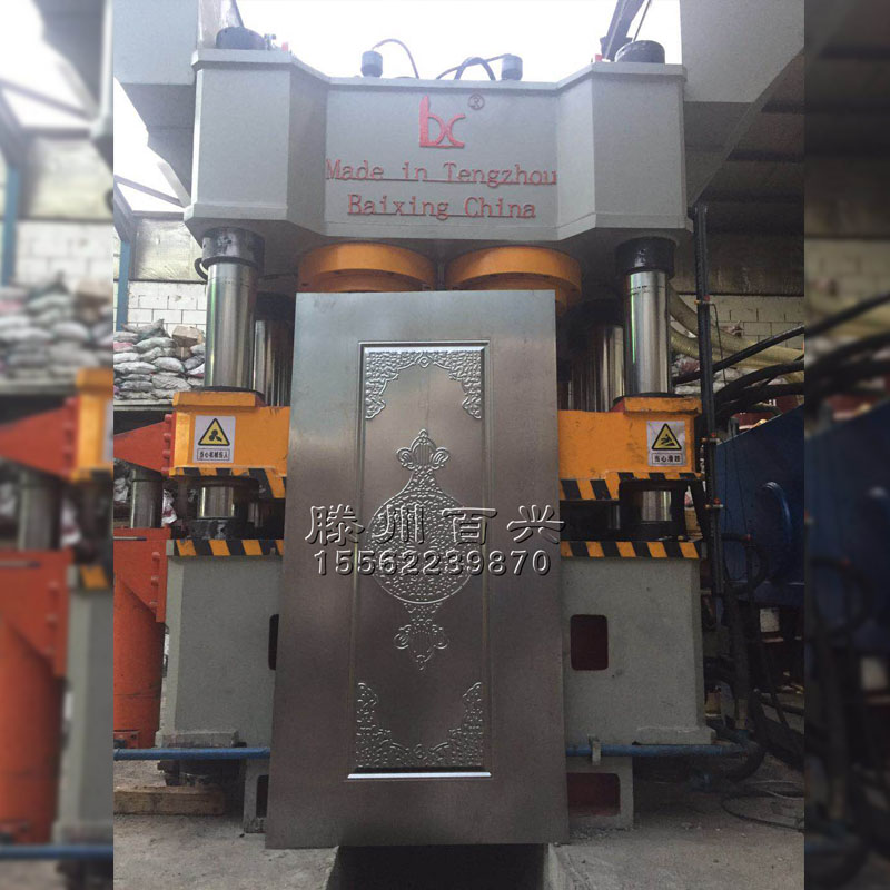 3200 ton double action door panel embossing machine exported to Sudan
