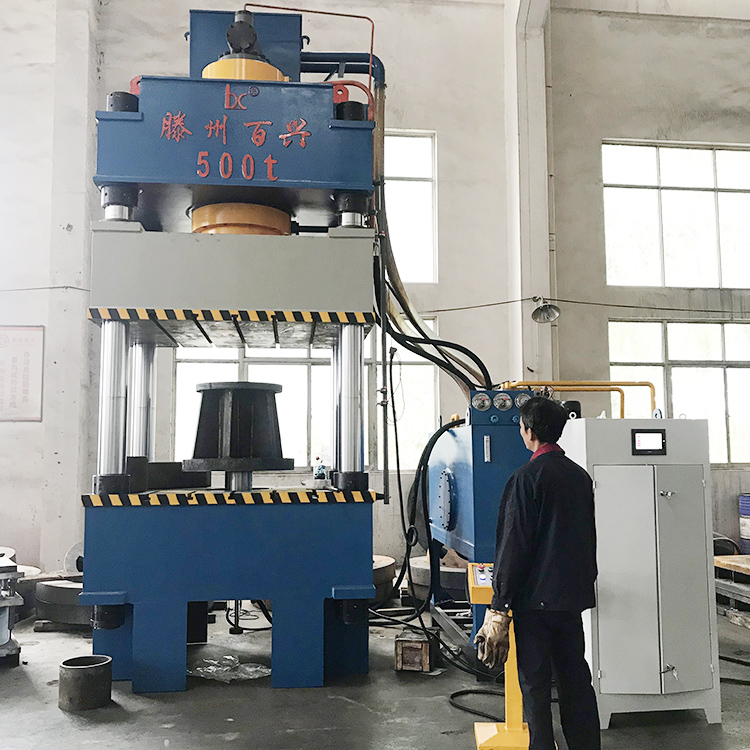 500 ton Stainless steel water tank hydraulic press