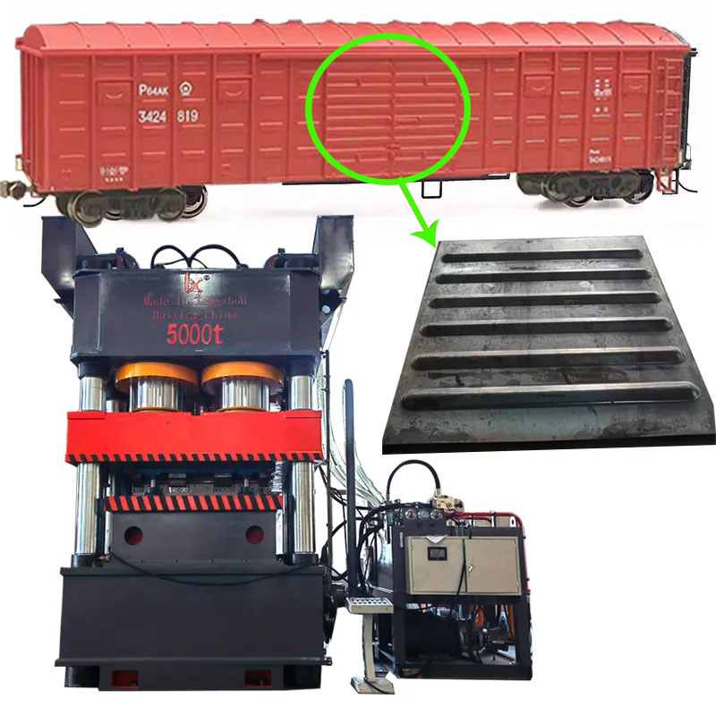 5000 ton train door panel hydraulic press