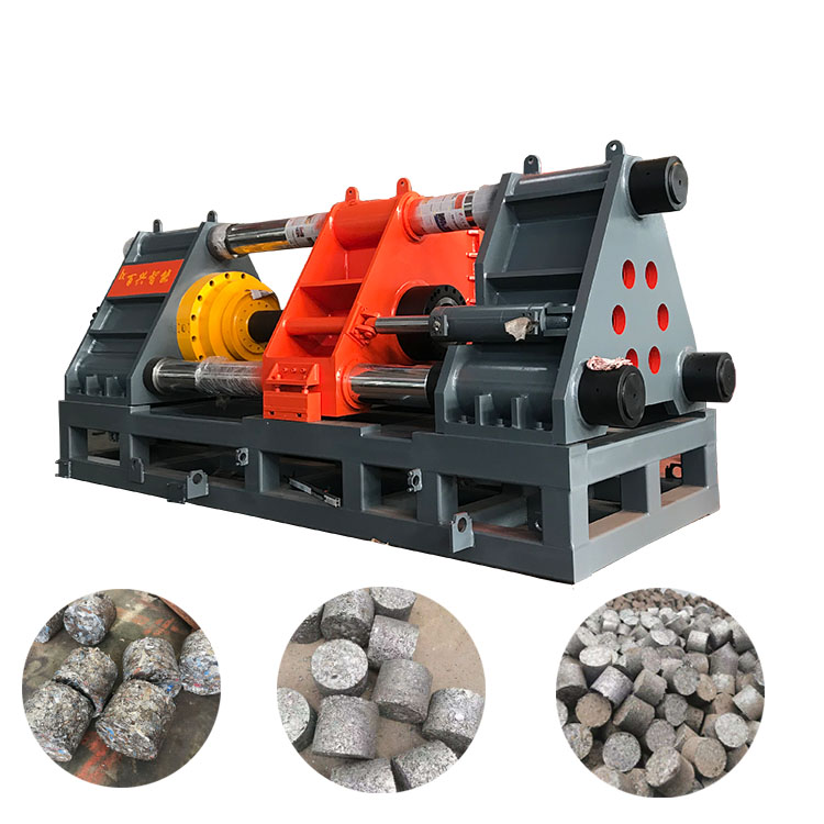 1250 tons  Hydraulic press for pressing iron filings into cakes