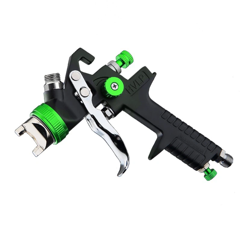 H-827A HVLP Spray Gun with 1000cc Aluminum Cup – Industrial Grade