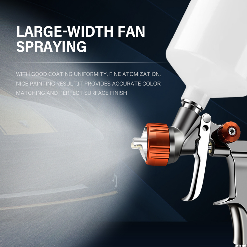 SK-80 LVLP Gravity Feed Spray Gun – Precision Automotive & Wood Finishing Tool