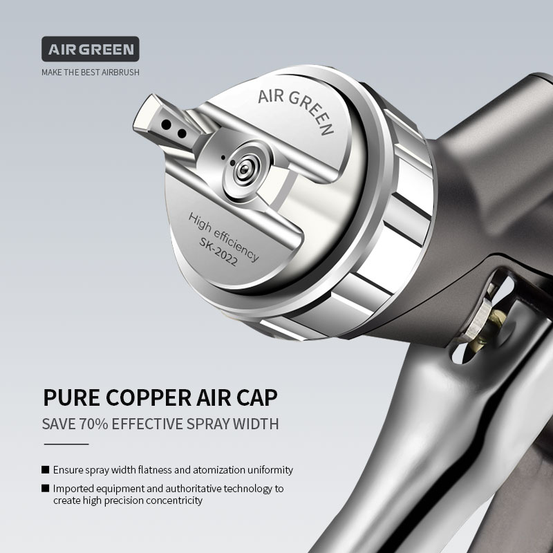 SK-2022 Professional Bottom Feed LVMP Spray Gun