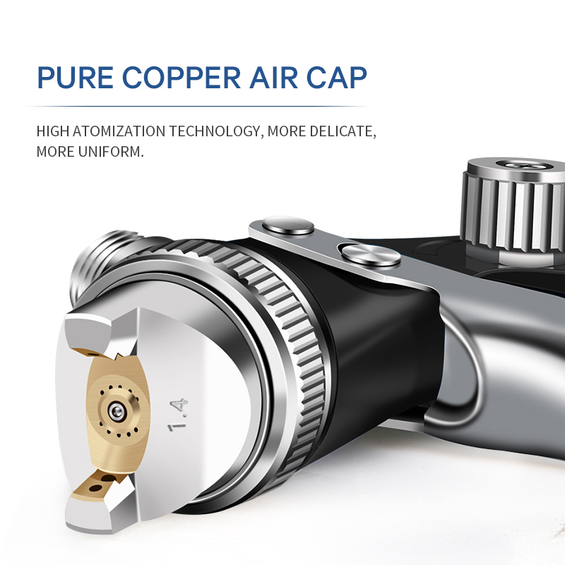 SICOPRO LVLP Gravity Spray Gun – High Atomization Spraying Tool for Automotive and Furniture Coating