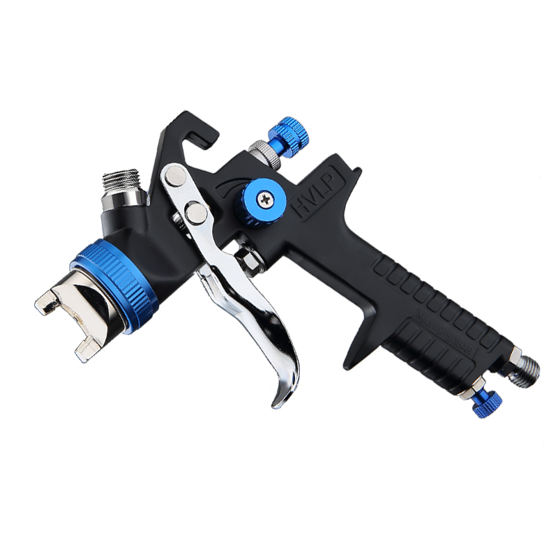 H-827A LVLP Gravity Spray Gun with Aluminum Cup – Precision Spraying, Professional Finish