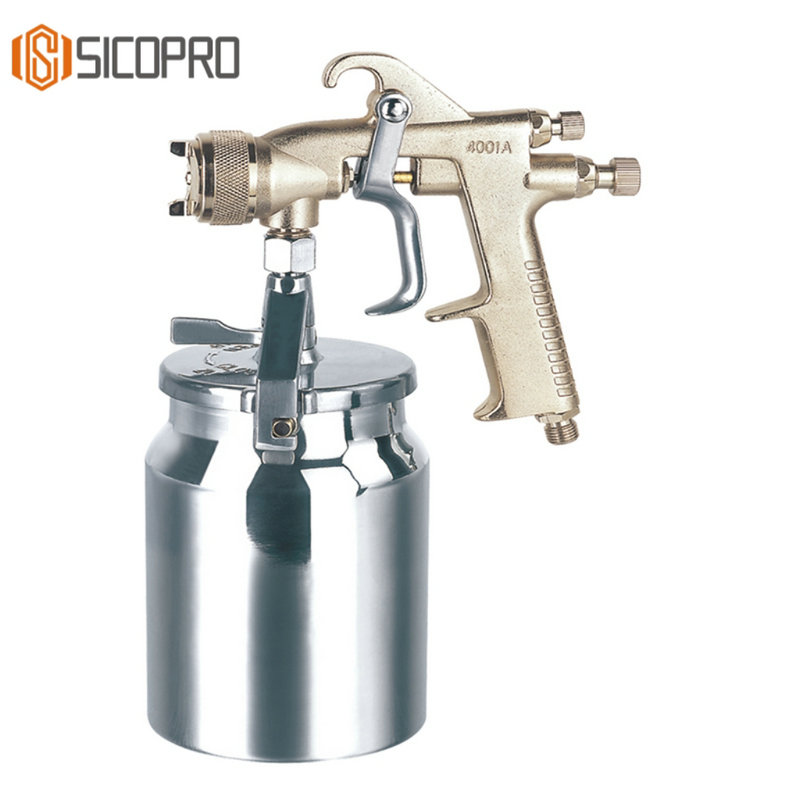 SICOPRO 4001A Professional Suction Feed Spray Gun for Industrial Painting