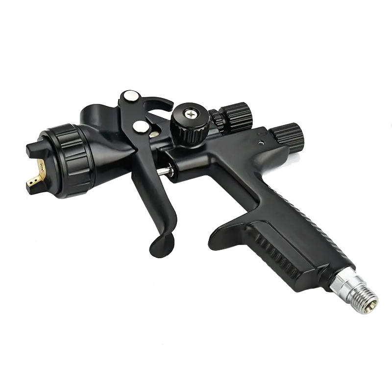 SK-5300B LVLP Spray Gun – Compact Black Industrial Refinish Sprayer