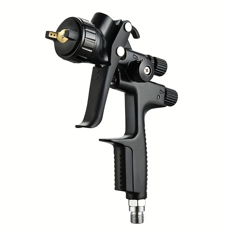 SK-5300B LVLP Spray Gun – Compact Black Industrial Refinish Sprayer