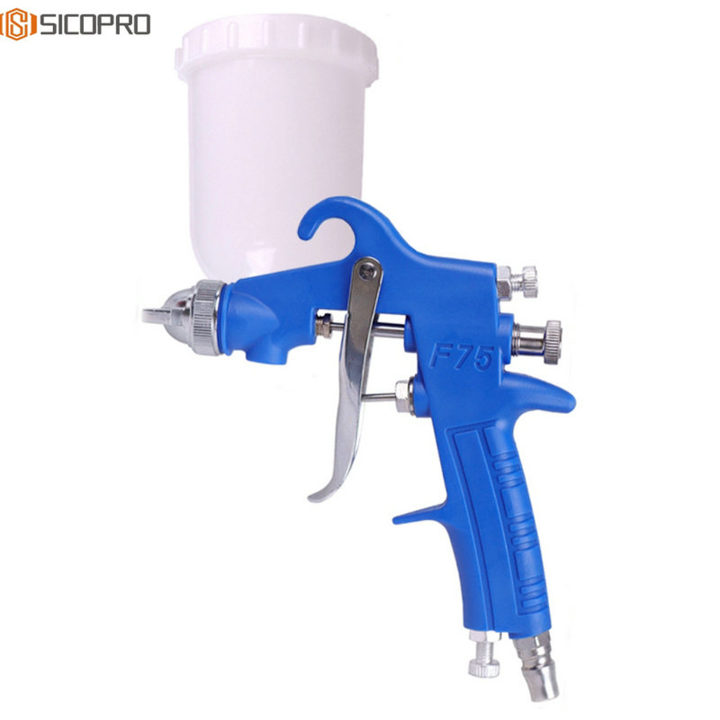 High-Quality F-75G Gravity Feed Spray Gun – SICOPRO Professional Paint Sprayer