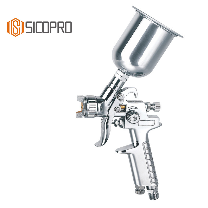 SICOPRO H2000 HVLP Touch-Up Gravity Spray Gun 0.5mm Nozzle 125ml Metal Cup