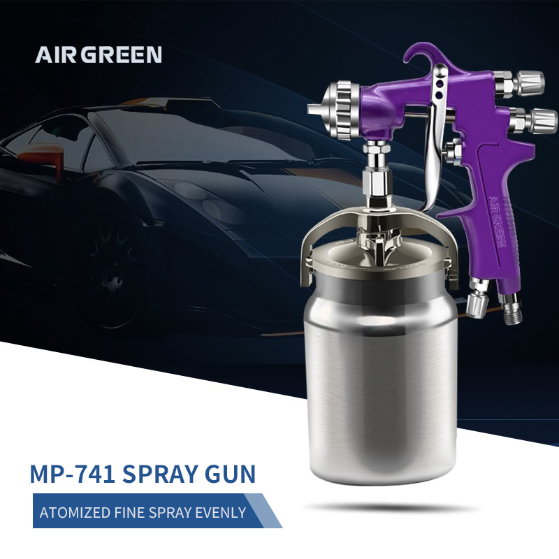 HVLP Spray Gun with 1.5mm Pure Copper Air Cap – High Atomization