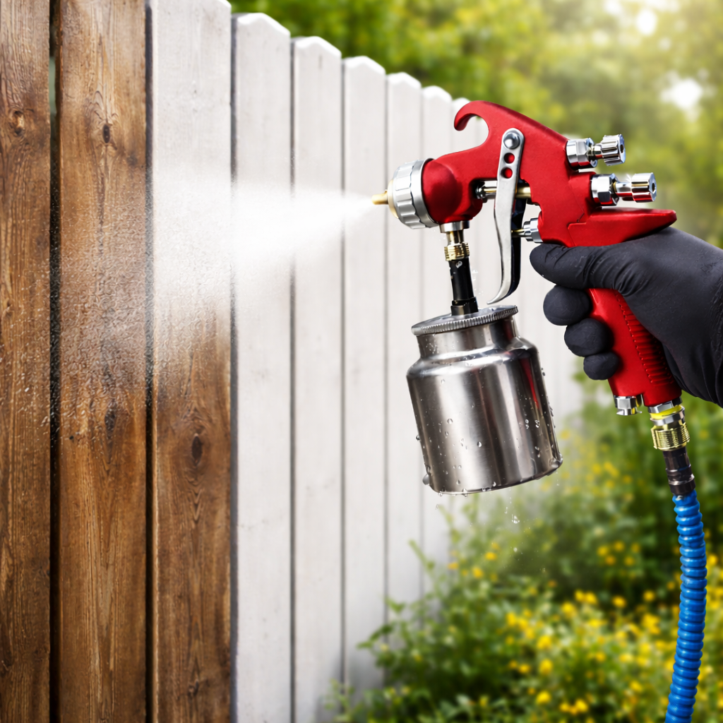 LVLP Gravity Feed Spray Gun for Furniture Wood Finishing