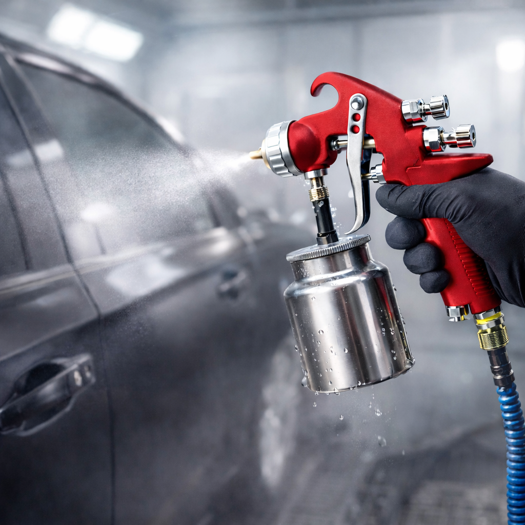 LVLP Fine Finish Spray Gun for Cabinet and Wood Coating