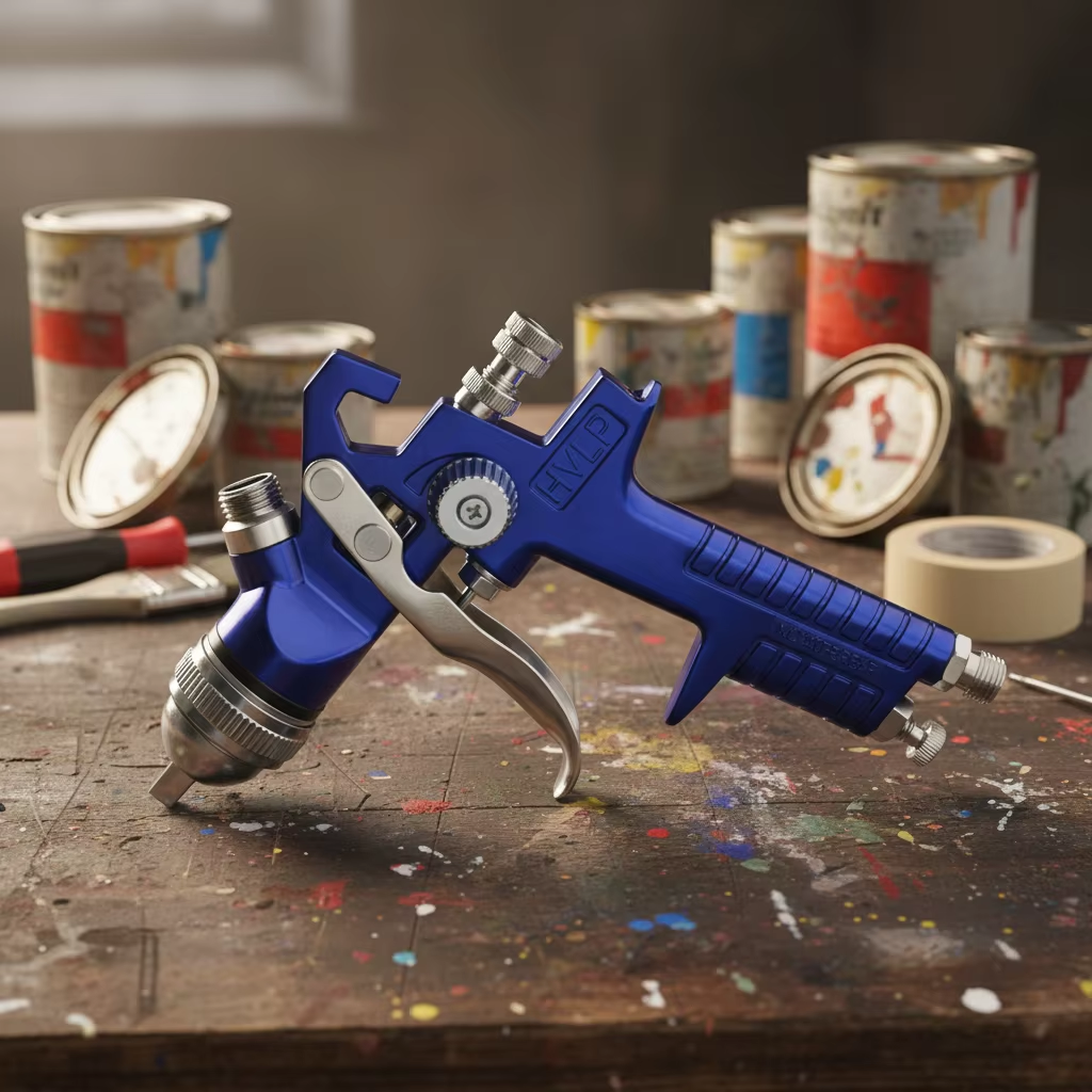 Professional LVLP Blue Spray Gun Industrial Coating Tool Model B3